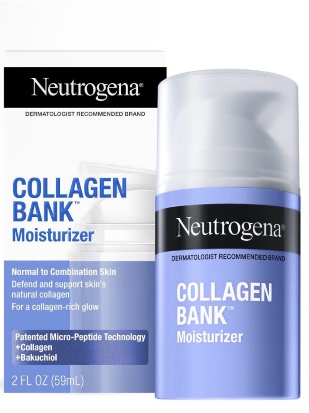 Neutrogena Collagen Bank Moisturizer - Lavender Blue